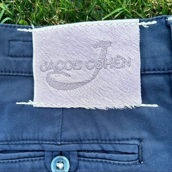 Jacob Cohen Navy Blue Shorts Size 31 Made in Italy - Picture 6 of 7